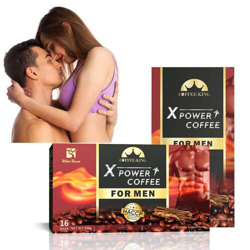 X Power Coffee for men男性玛咖能量咖啡东革阿里咖啡