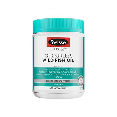 澳洲鱼油Deep Sea Fish Oil深海鱼油软胶囊中老年1000mg400粒