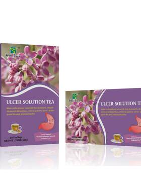 acute Gastric ulcer Stomach care 茶tea ulcer solution te