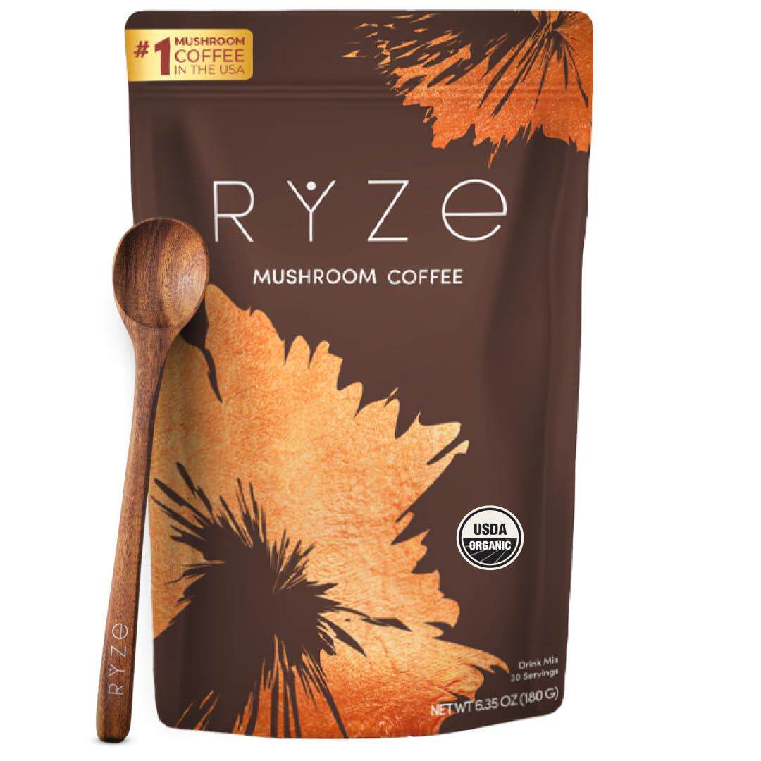 Coffee grounds咖啡粉 Ganoderma Coffee Black Instant