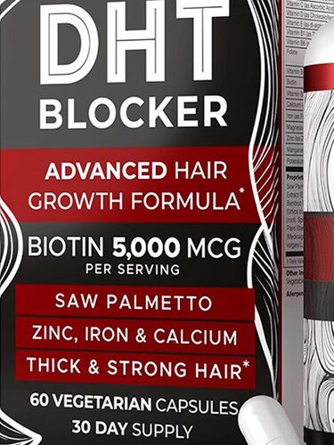 DHT 阻断剂胶囊DHT blocker capsules生物素 锯棕榈头发