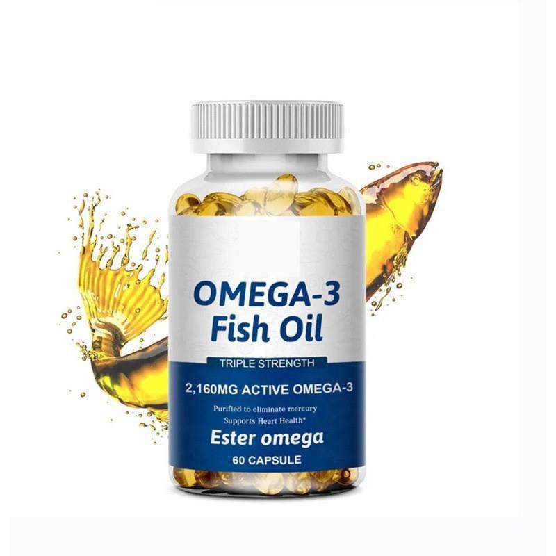 Fish oi鱼油软胶囊 Fish oil soft capsules 鱼油软胶囊