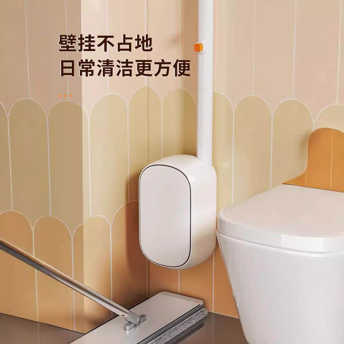 日本MJ厕IE马桶刷洗家用U无死角一JFG次性2025新款壁挂卫生间所刷