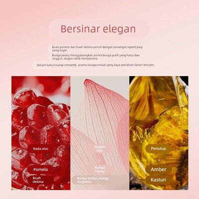 【官方正品】古蔻粉钻女士淡香水035清新优雅花香甜美果香持久