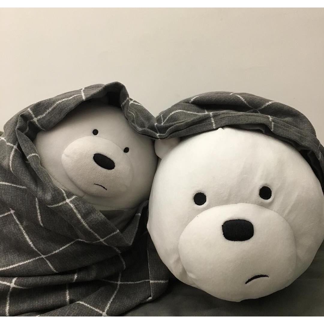 BIBIG的杂货铺可爱正版咱们裸熊毛绒公仔大熊猫抱枕娃娃儿童礼物