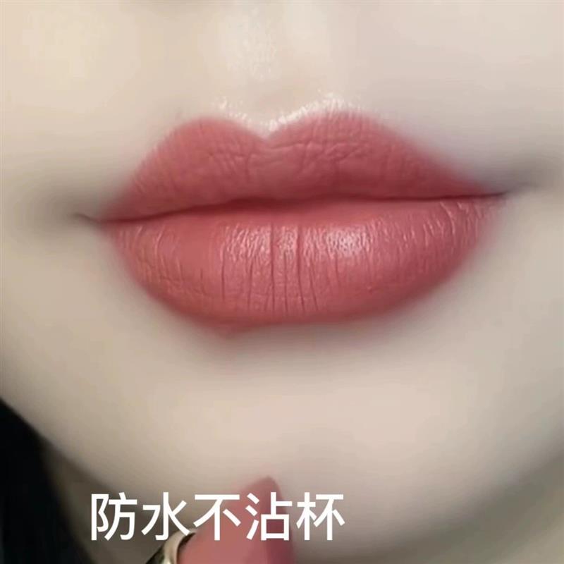口红不沾杯不掉色不脱色哑光正品防水滋润新手易上手