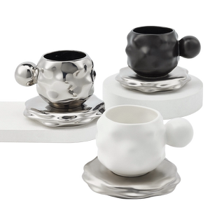 【男生礼物】davidannie创意粒子咖啡杯礼盒小众陶瓷马克杯子水杯