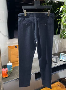 6690春夏季男士新品深灰色百搭帅气范潮流高级感欧货休闲商务长裤