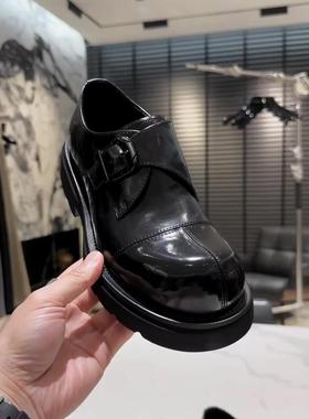 98518-6新品男士纯皮休闲舒适男鞋百搭高级感帅气范商务舒适欧货