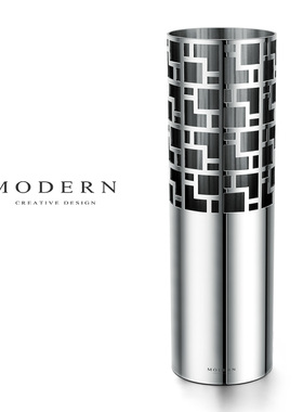 MODERN轻奢样板房花瓶简约中国风客厅插花器水养创意乔迁礼品定制