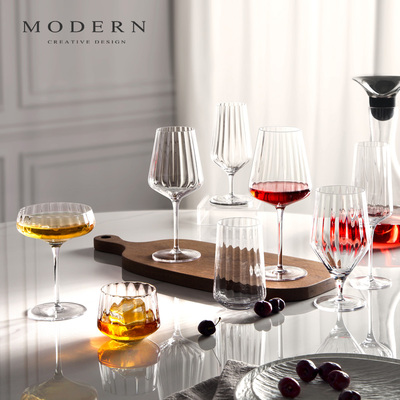 轻奢高颜值红酒杯葡萄酒鸡尾酒杯