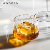 摩登MODERN创意威士忌酒杯水晶杯手工洋酒杯高级乔迁领导礼物
