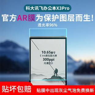 Lamy 适用科大讯飞办公本X3Pro MAX保护膜AirPro阅读本S2类纸膜AR膜有声书VB阅读器Air2pro屏幕贴膜X2