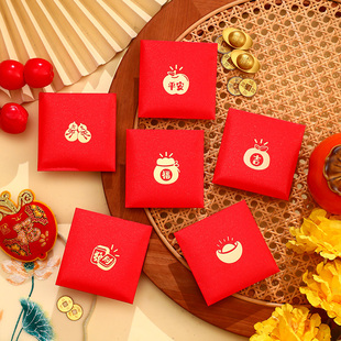 红包通用福字大吉大利创意马年利是封2026过新年定制发财回礼金袋