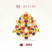 吾往传承分心明制汉服头饰国风发饰可拆分项链耳钉胸针明华堂联名