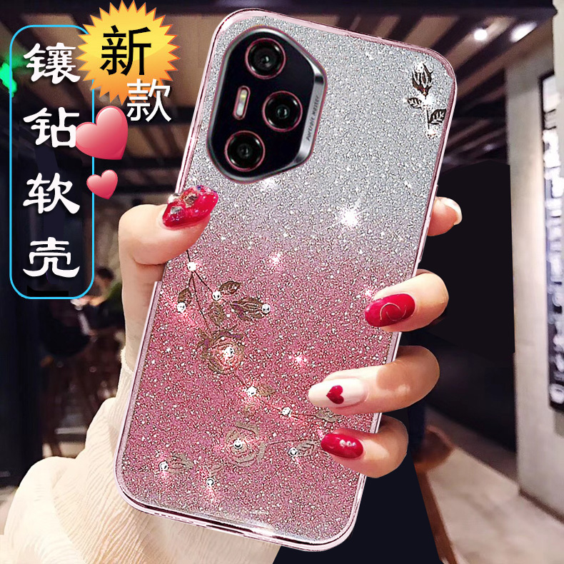 为荣耀400pro手机壳女款防摔