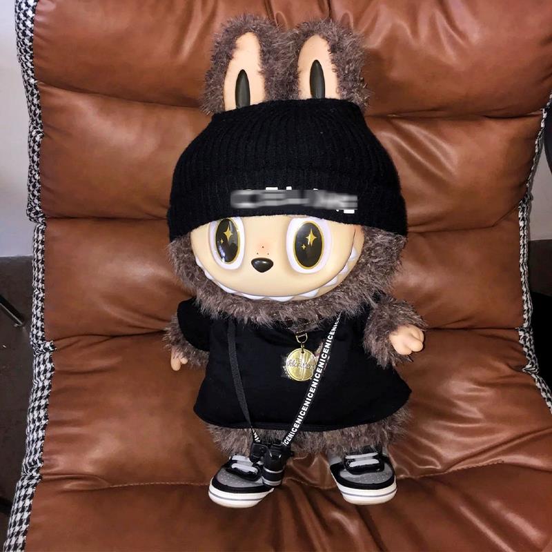 拉布布娃衣labubu公仔衣服大娃衣服娃衣58cm帽子配饰阴晴天使拉布