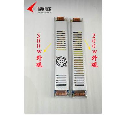 诚联电源12v300w 25A拉布灯箱内置静音电源超薄CL-AL2-300-12 电子元器件市场 电源 原图主图