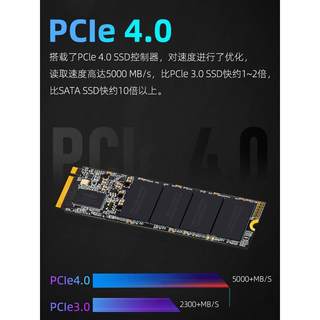 金KP230/KP260 256G 512G 1T 2T电脑PCIE4.0 M.2固态硬盘NVME