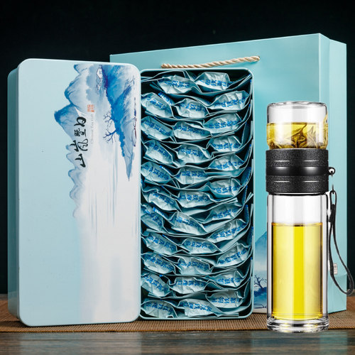 【送茶水分离杯】新茶正宗铁观音清香型茶叶乌龙茶小袋礼盒装500g