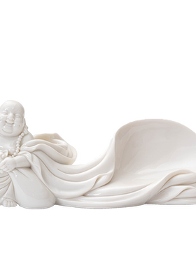 陶瓷摆件妙笔生辉弥勒笑佛