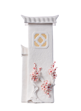 陶瓷摆件窗梅窗户意境梅花