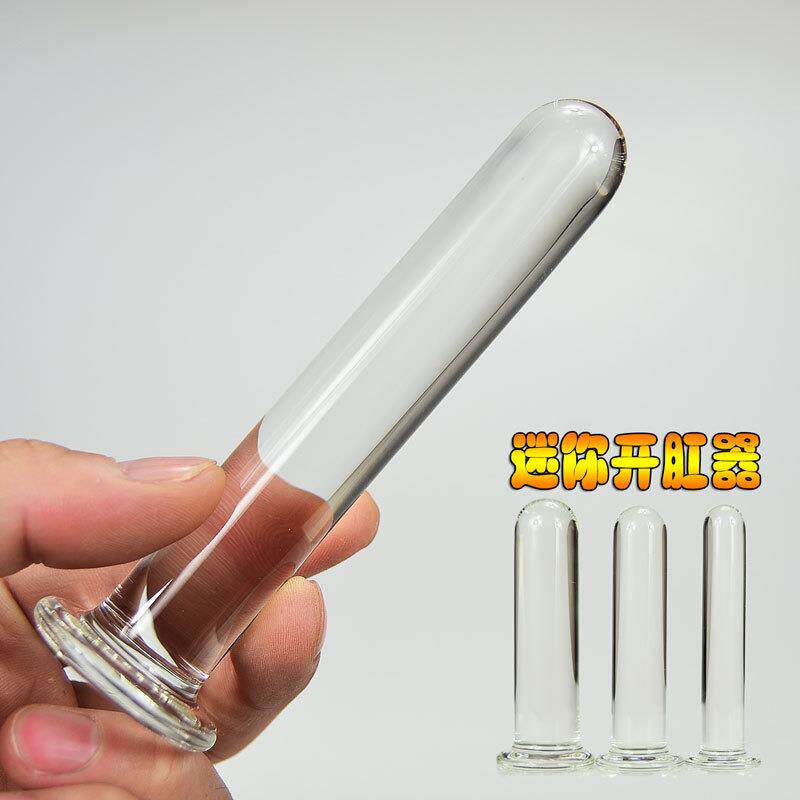 Glass-made femalemasturbation toy fake phallus adult product