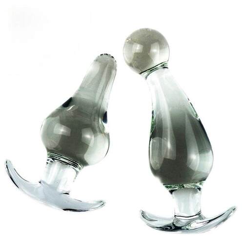 Glass-made femalemasturbation toy fake phallus adult product