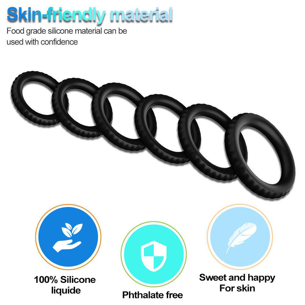 An elastic ring that can prolong sexual intercourse duration