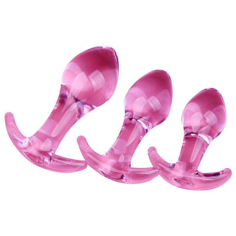 A glass-made anus used as a masturbation toy