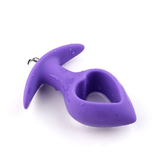 Hollow out backyard vibration anal plug female G-spot stimu