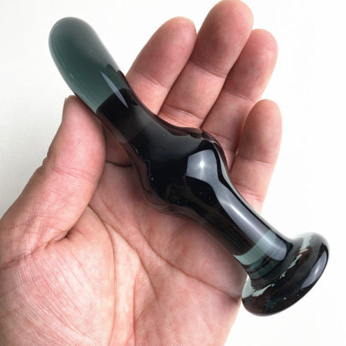 Glass anal plug, glass sexual instruments, glass beads, mal