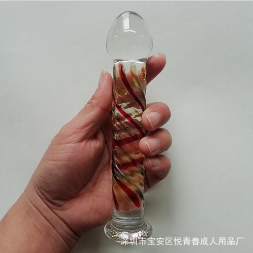 Crystal glass dildo, anal plug, harem sex toy, female genit