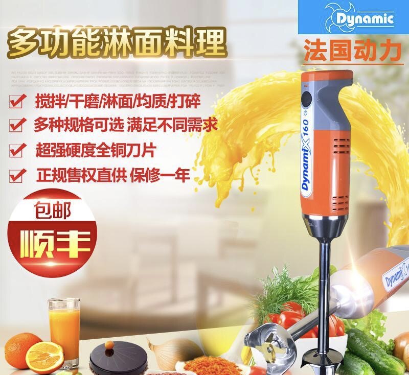 法国进口DYNAMIC动力MX060电动手持搅拌机均质机淋面机辅食搅拌棒