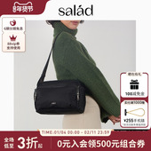 salad Multi Pocket尼龙斜挎包休闲相机包简约日常通勤单肩包女包