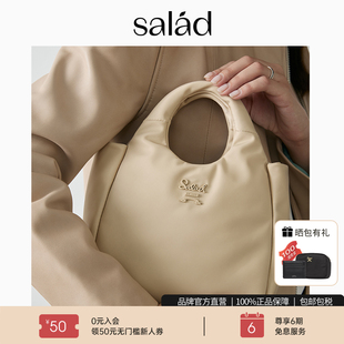 salad 尼龙迷你托特包时尚 官方正品 休闲菜篮子手提包女士通勤