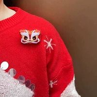 Китайская красная голова льва