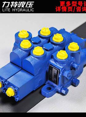 力特液压件DL50-b25L-5T-5G-5G同款原装液压多路换向阀锻造出料机