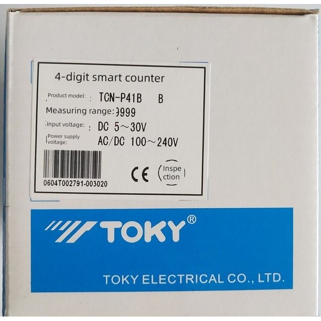 Tcn-P41B Tcn-P61B东扎基Toky六位预置数字计数器Ca4计数表原装点