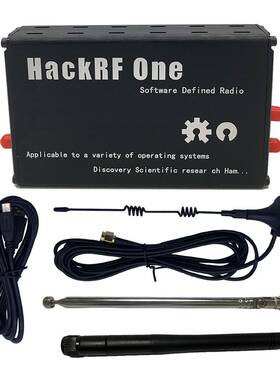 2024 hackrf one美国1MHZ~6GHZ开源sdr软体定义无线电收发测频偏