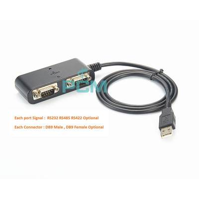 USB转串行RS232/422/485串口适配器工业级双向传输232转USB串口线