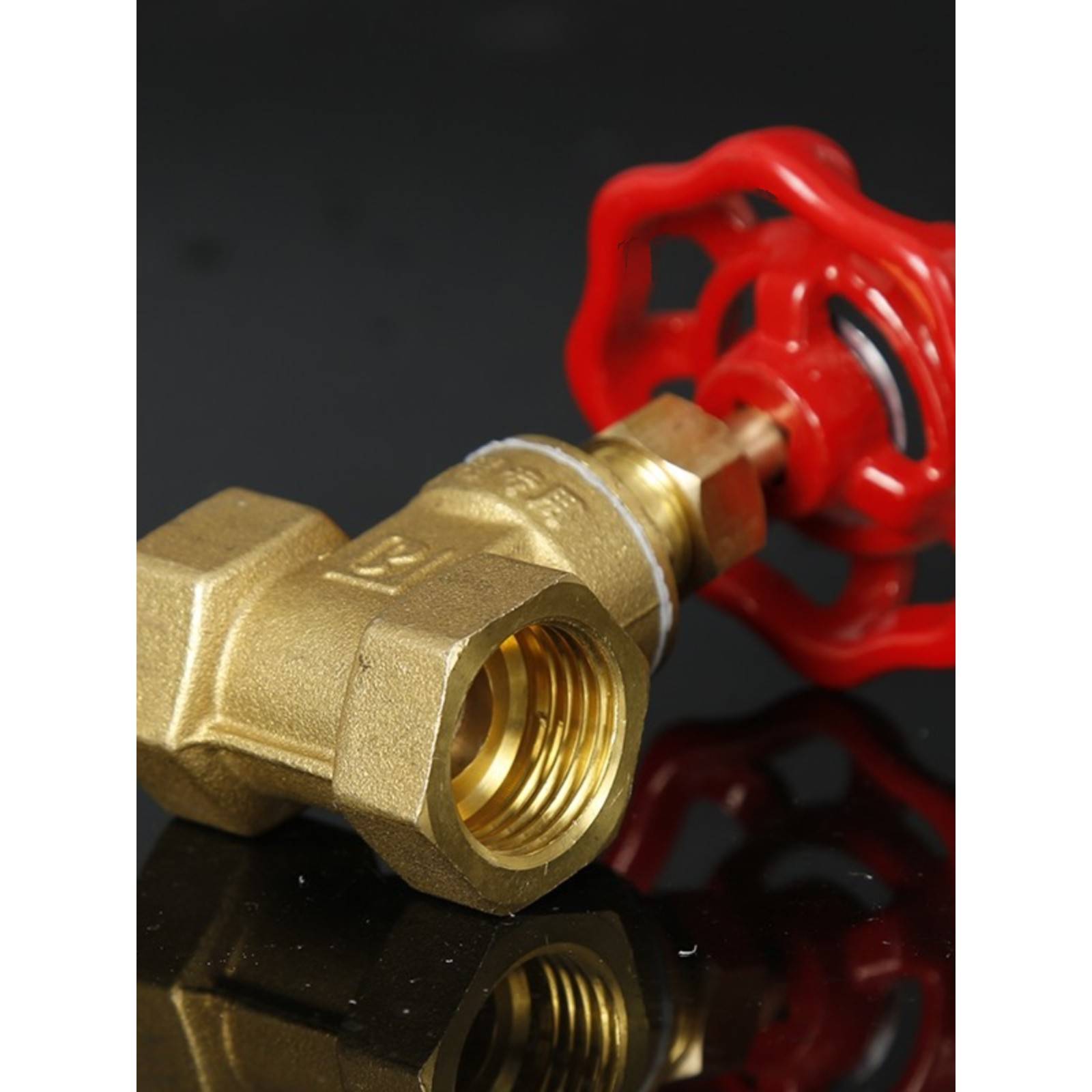 全铜闸阀4分6分1寸2黄铜15水表dn20自来水管开关25阀门40铜闸阀50