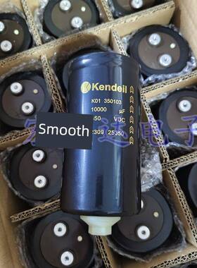 K01350103 全新Kendeil肯德尔电容器 10000uF 350VDC带尾底部螺杆