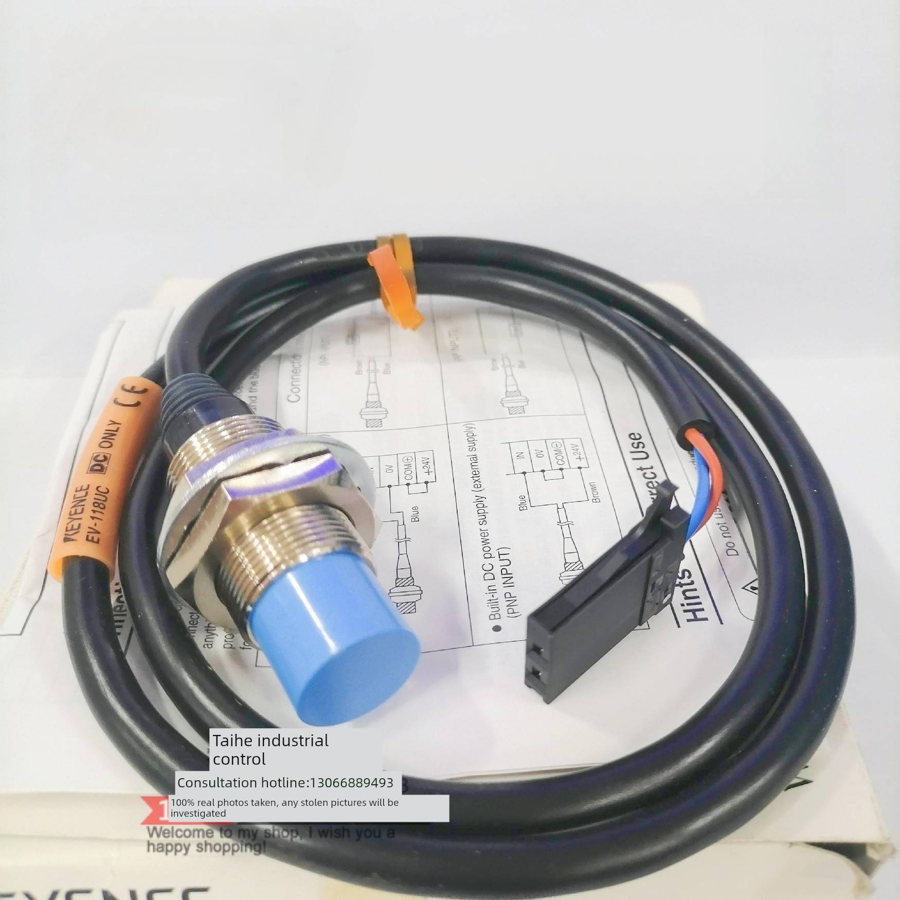 原装正品日本基恩士 EV-108U EV-108M EV-108UC 接近开关 质保1年