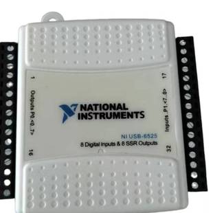 O设备779640 全新NI 数字I 6525固态继电器8路隔离式 01采集卡 USB