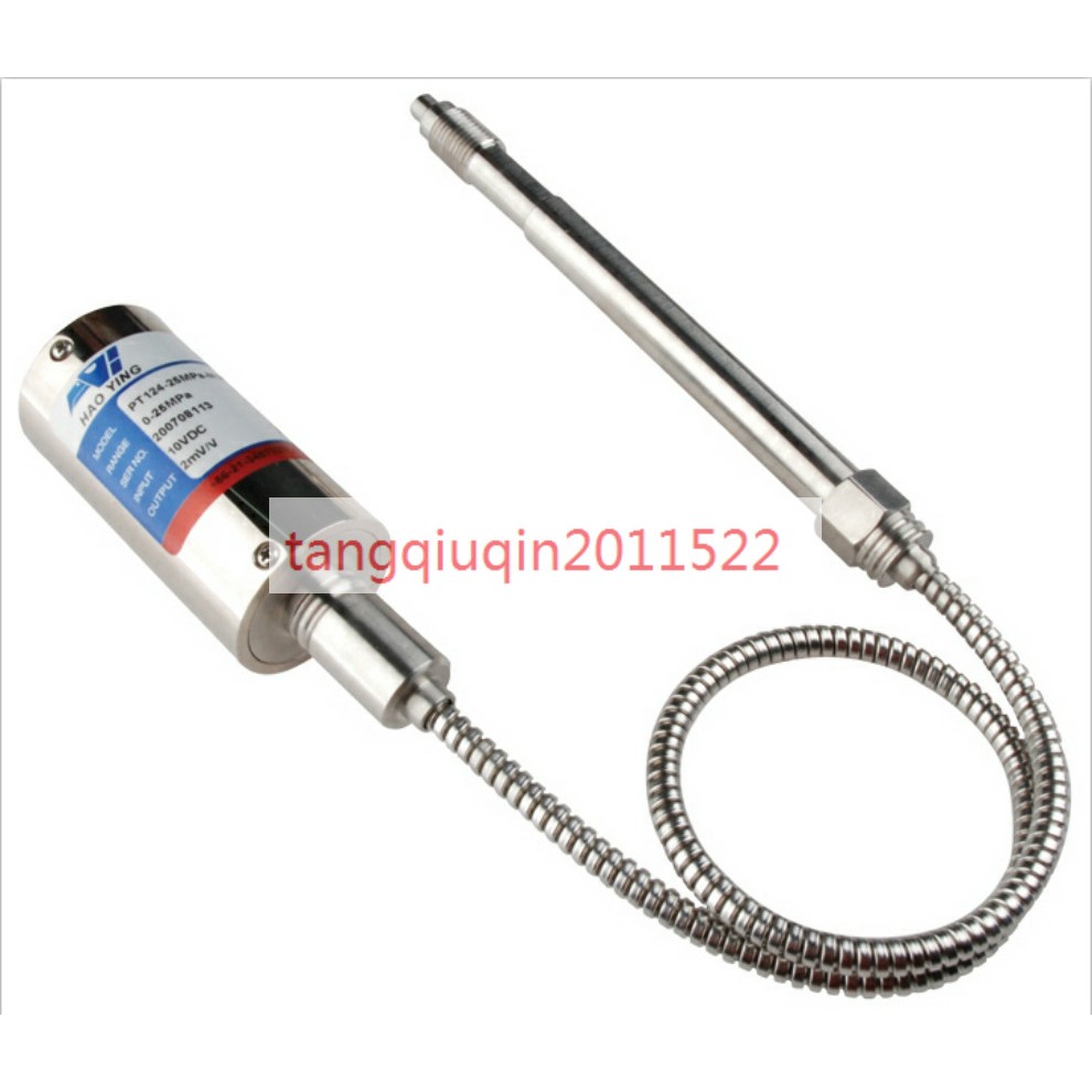 上海皓鹰高温熔体压力传感器PT124-50MPa-M14-6/18/2.0MV/V