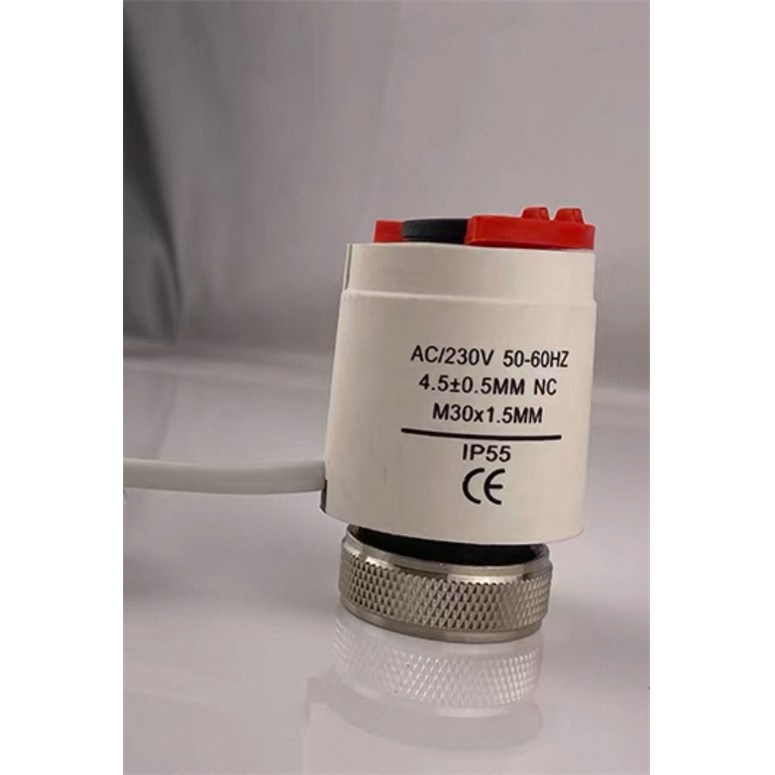 电热执行器地暖温控阀电磁阀智能温度控制分水器面板开关电热阀