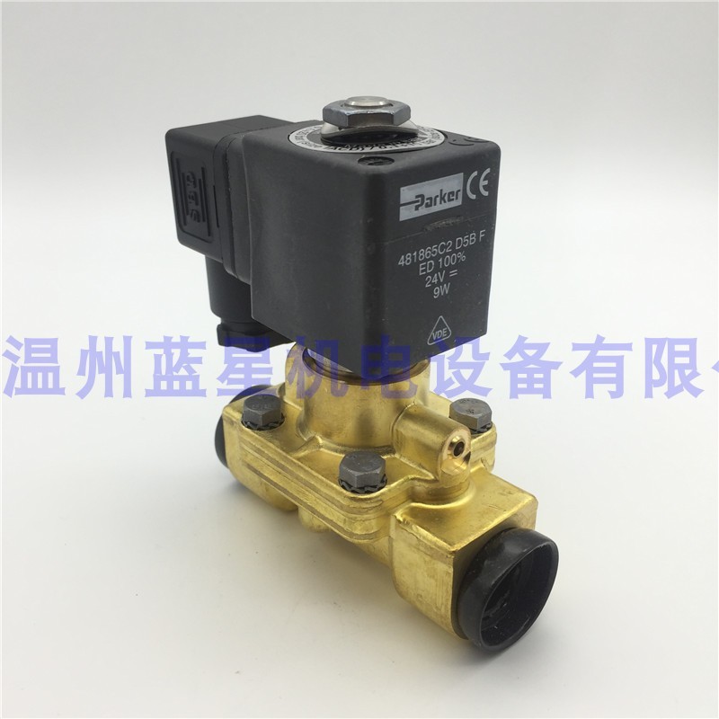7321BAN00正品派克PARKER两通阀水电磁阀AC220V DC24V/4分牙/DN15
