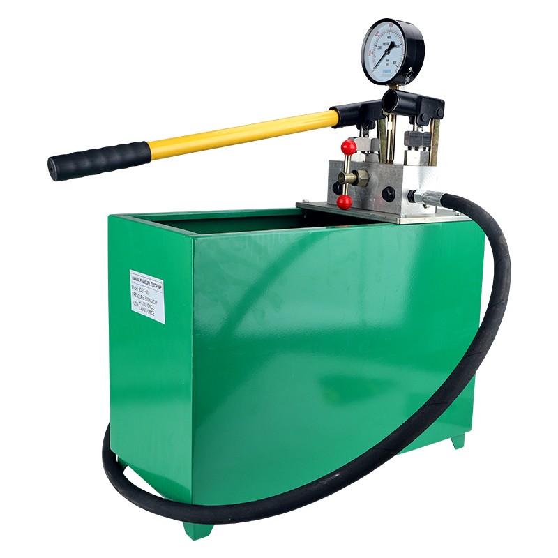 管道手动试压泵2DSY-25-80mpa高压消防水管阀门打压测压试压机