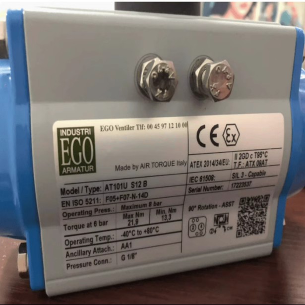 EGO Made by AIR TORQUE italy气缸原厂配套AT101U AT201U AT251